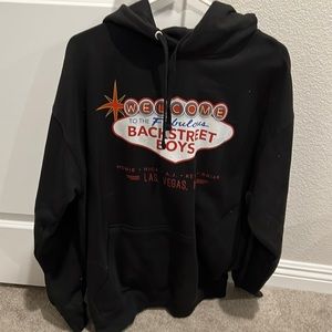 Never worn Backstreet Boys Las Vegas hoodie. Size L.